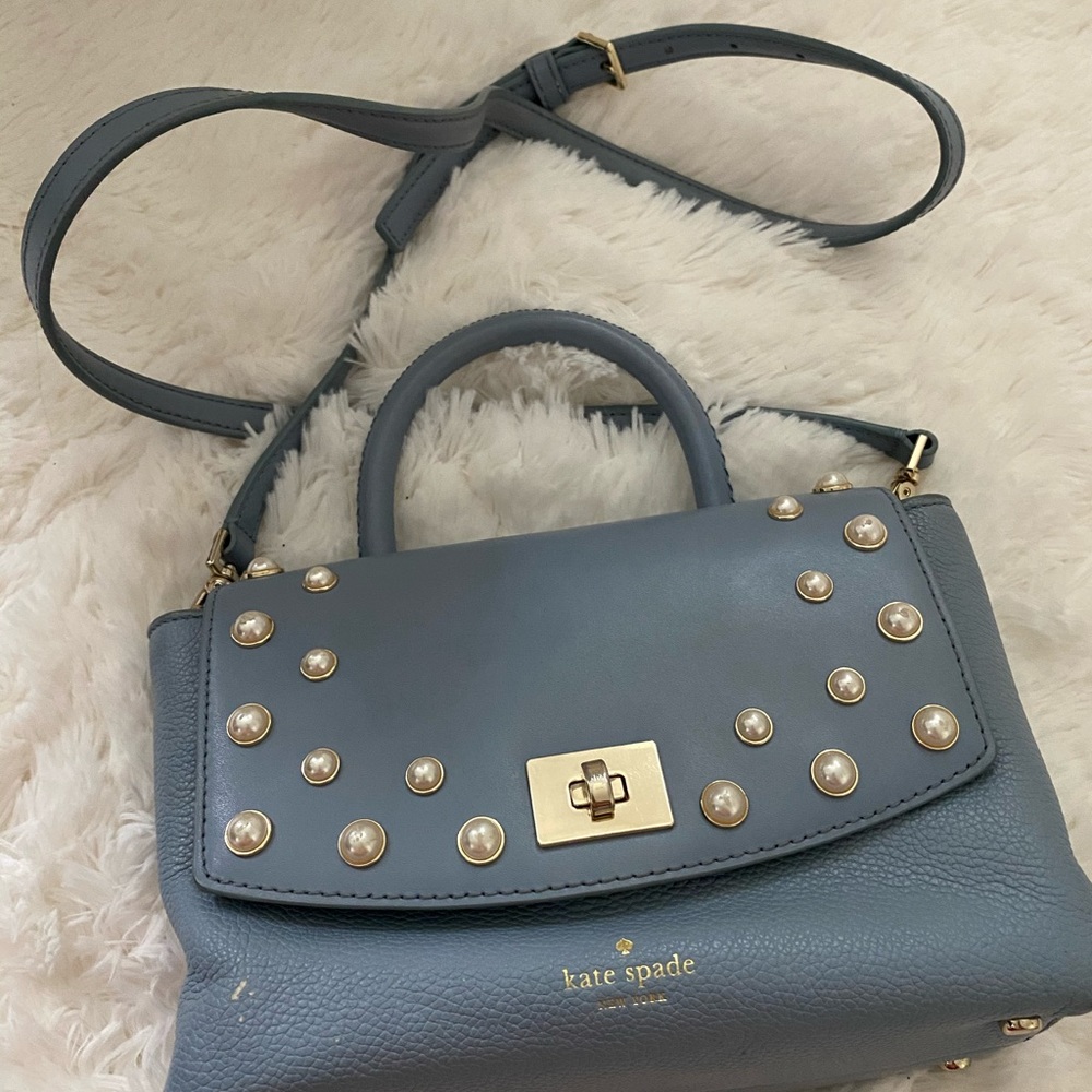 Baby blue Kate Spade handbag